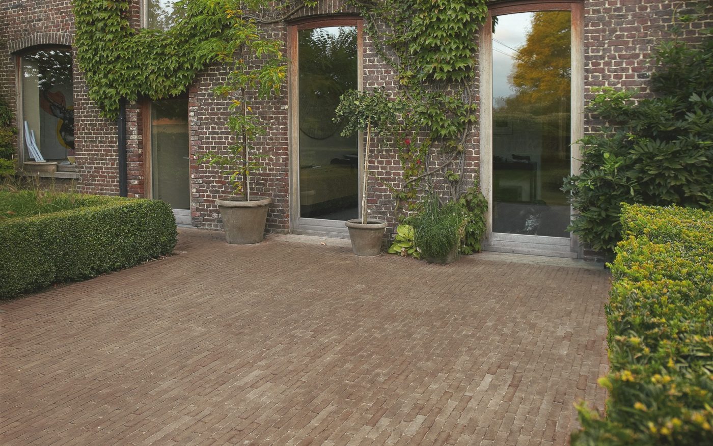 Reference photo private landscaping in Zeveren