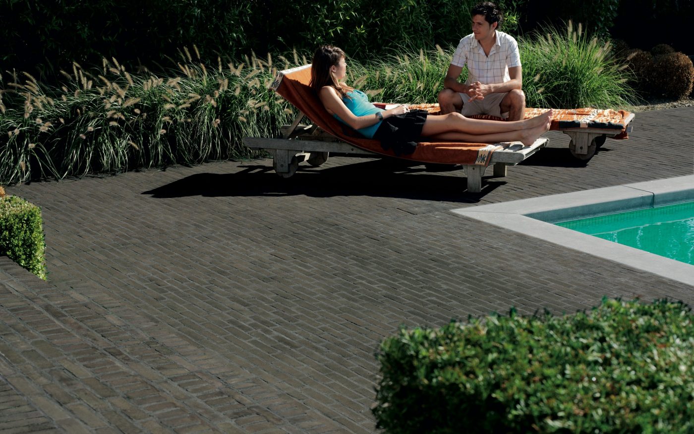 Reference photo private landscaping in Zulte