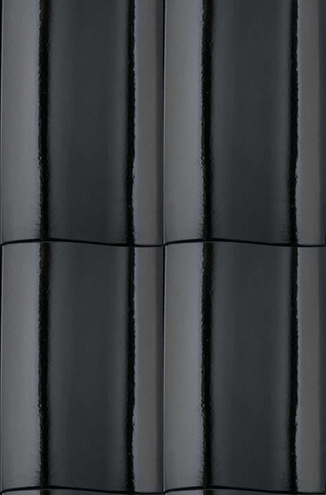 Textuur Madura zwart verglaasd