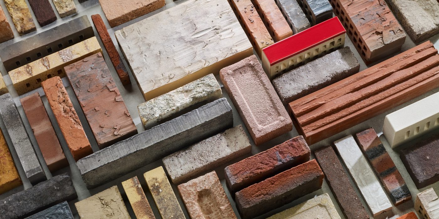 Sfeerbeeld van gevelstenen collectie