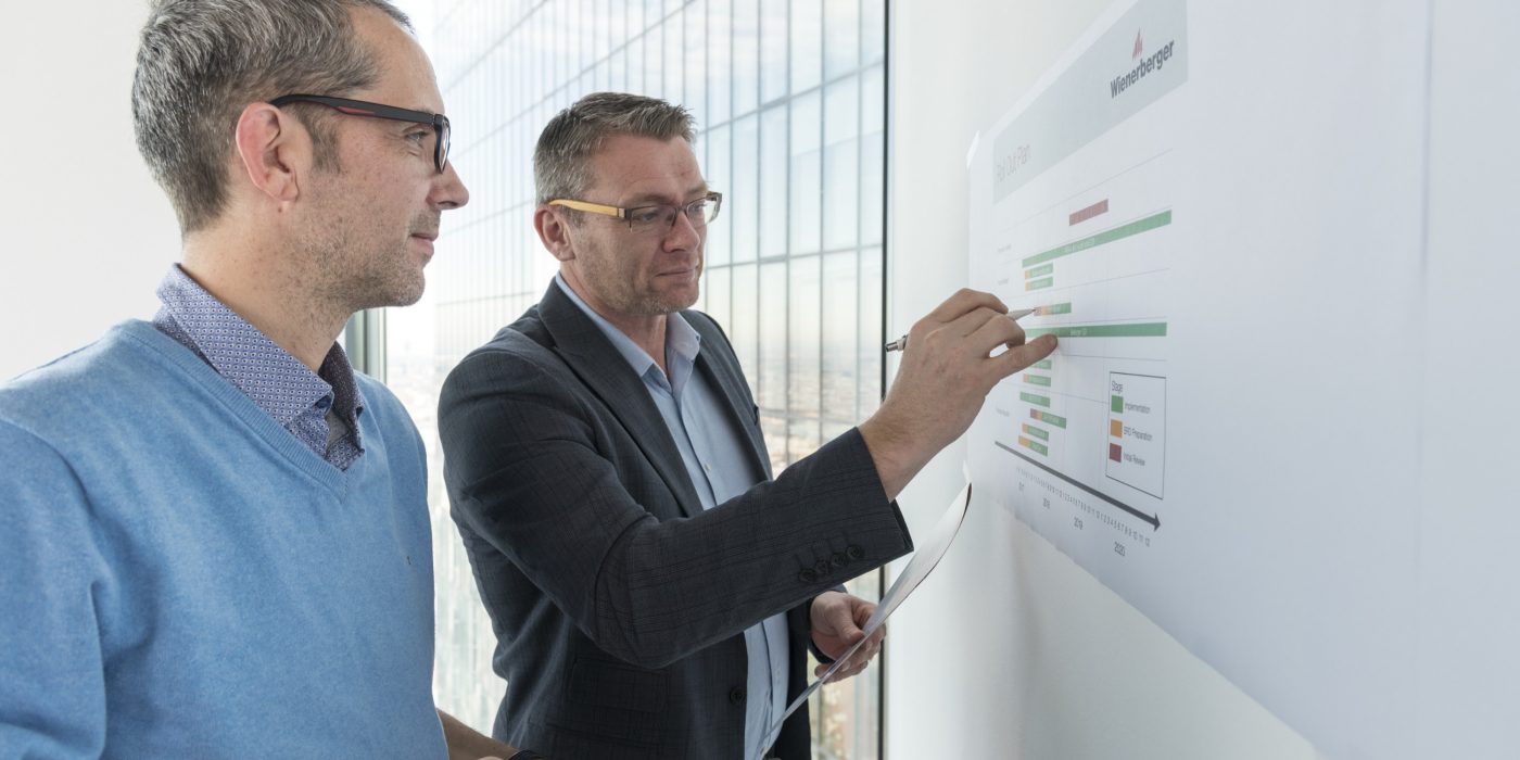 Digitalisation process at Wienerberger, Fast Forward General Management & Administration