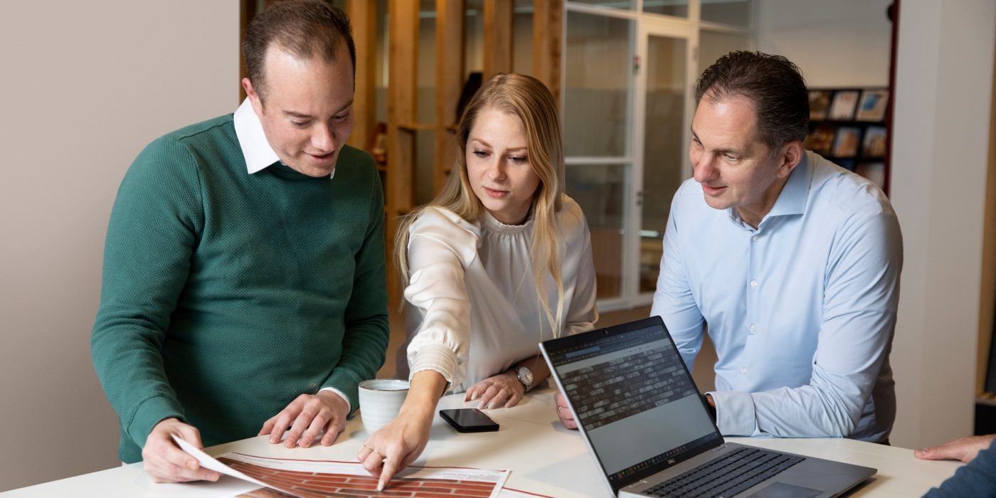 Showroom van Wienerberger Nederland