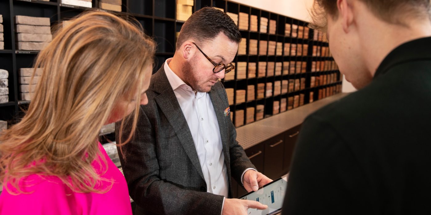 Showroom van Wienerberger Nederland