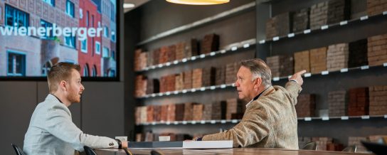 Showroom van Wienerberger Azewijn Nederland
