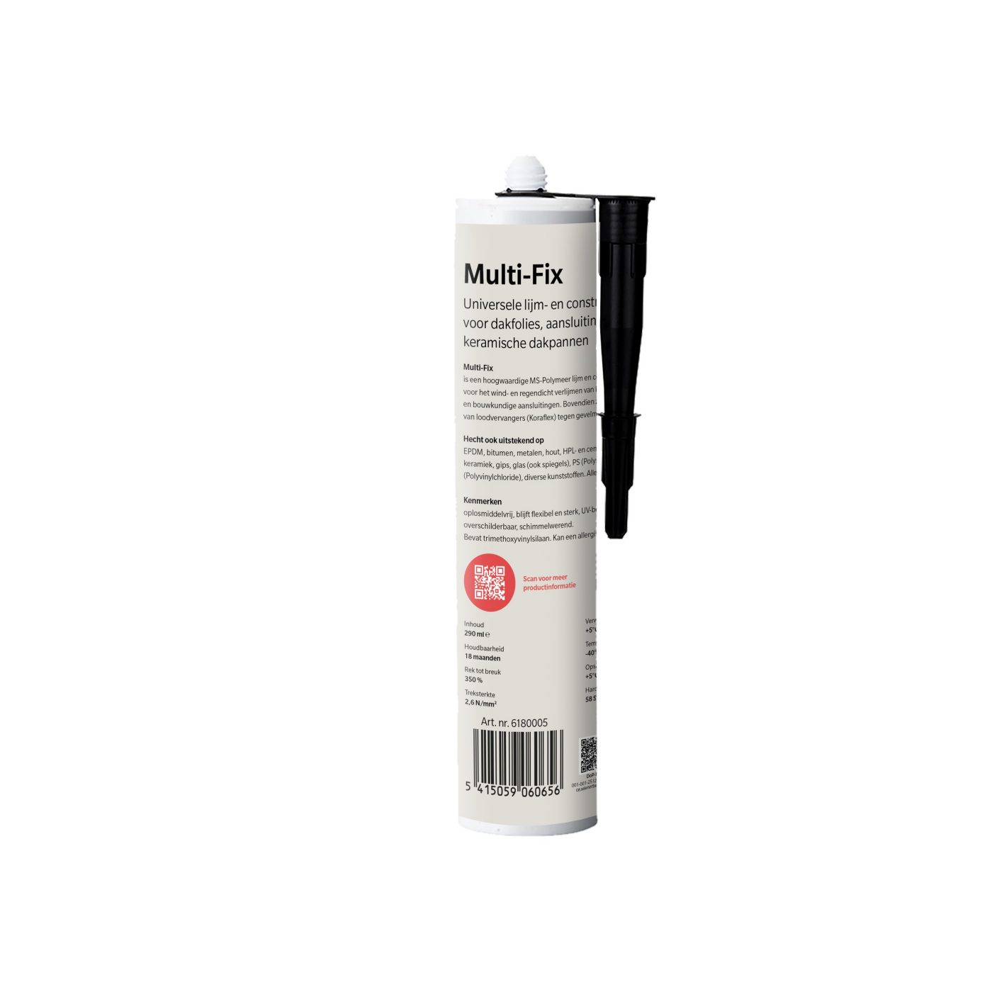 Productshot van de Multi-Fix Zwart