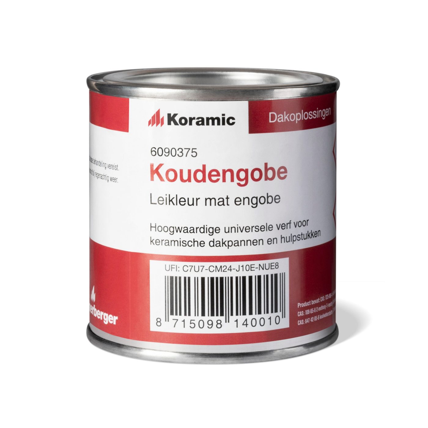 Koudengobe leikleur mat engobe voor dakpannen