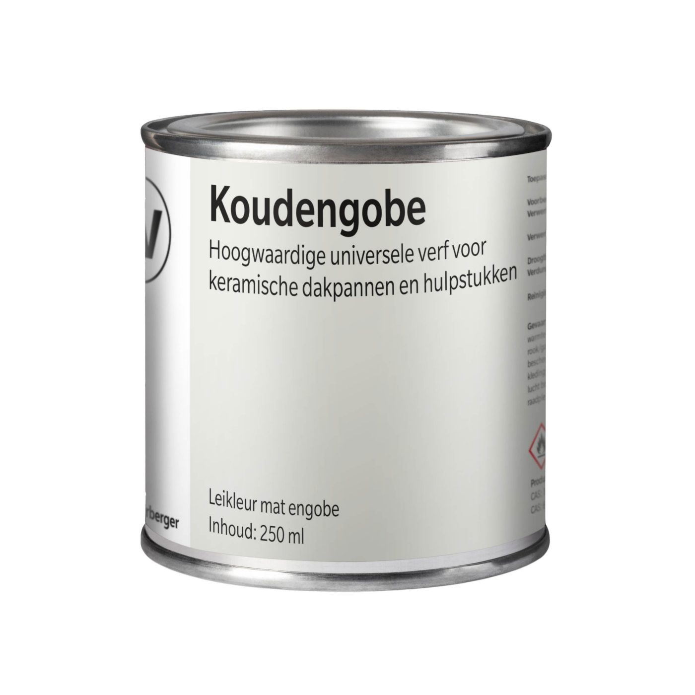 Koudengobe leikleur mat engobe voor dakpannen