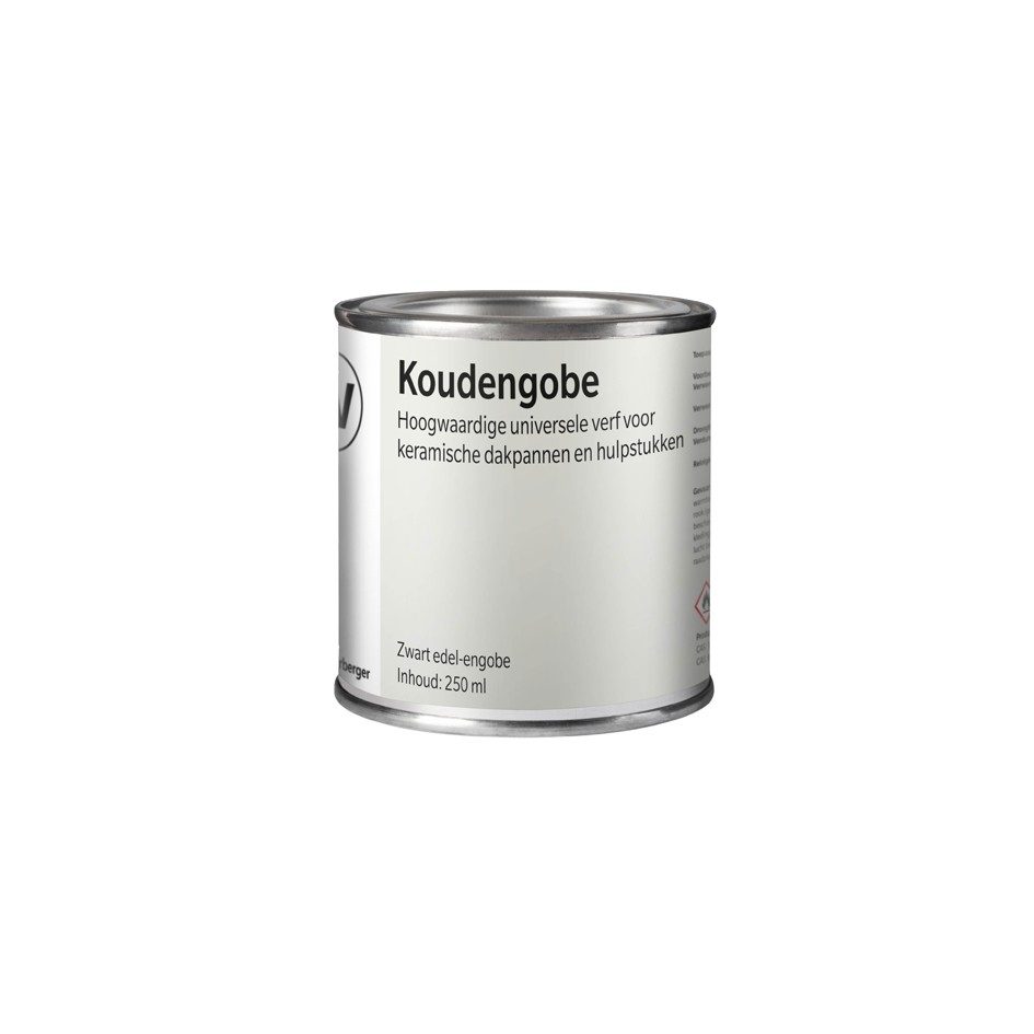 Koudengobe zwart edel-engobe voor dakpannen