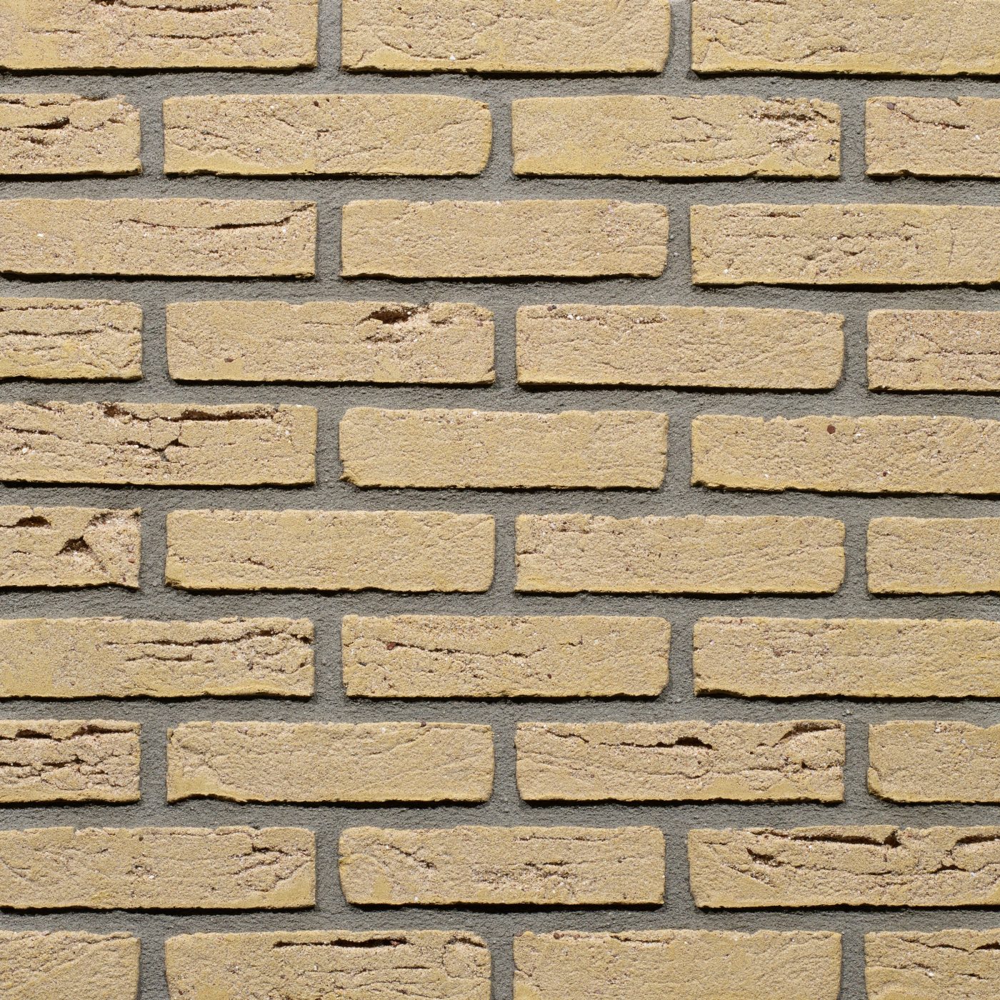 Productshot van de Geel Genuanceerd Grof Zand HV IJF gevelbaksteen