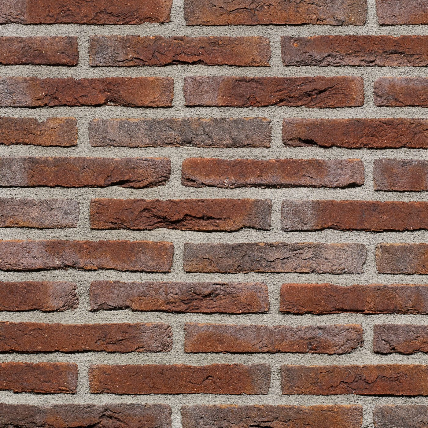 Productshot van de Blauwrood Genuanceerd HV HF gevelbaksteen