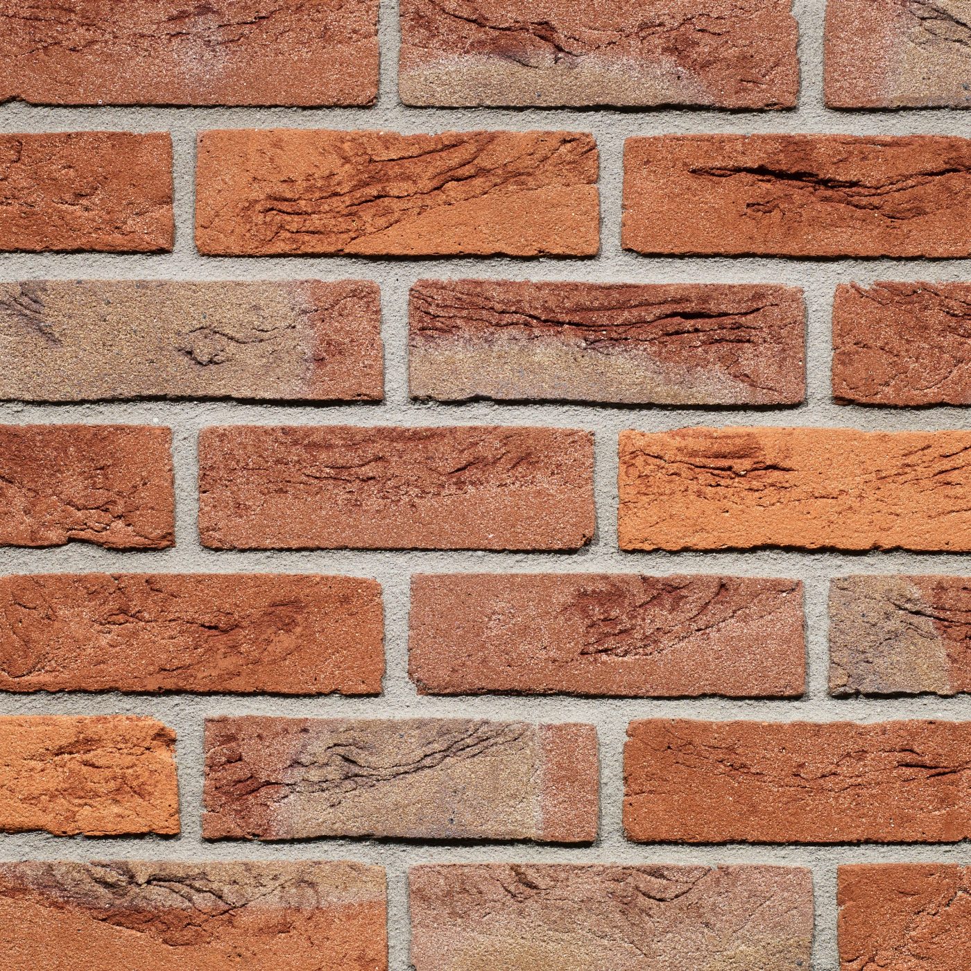 Productshot van de Oud Rood Bont HV WDF gevelbaksteen