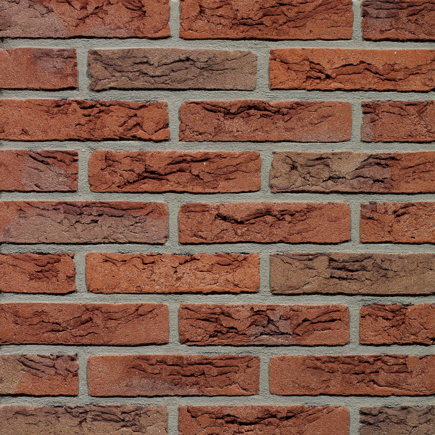 Productshot van de Oud Rood Bont HV WF gevelbaksteen