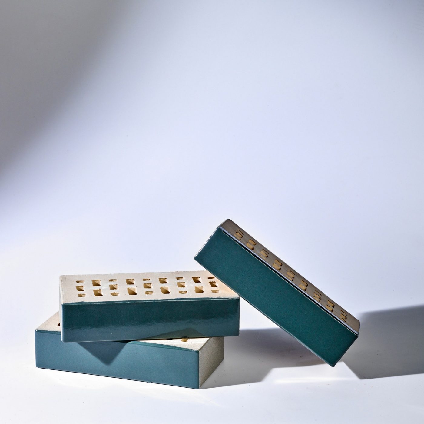 Sfeerbeeld van de Crystal serie glazuurstenen