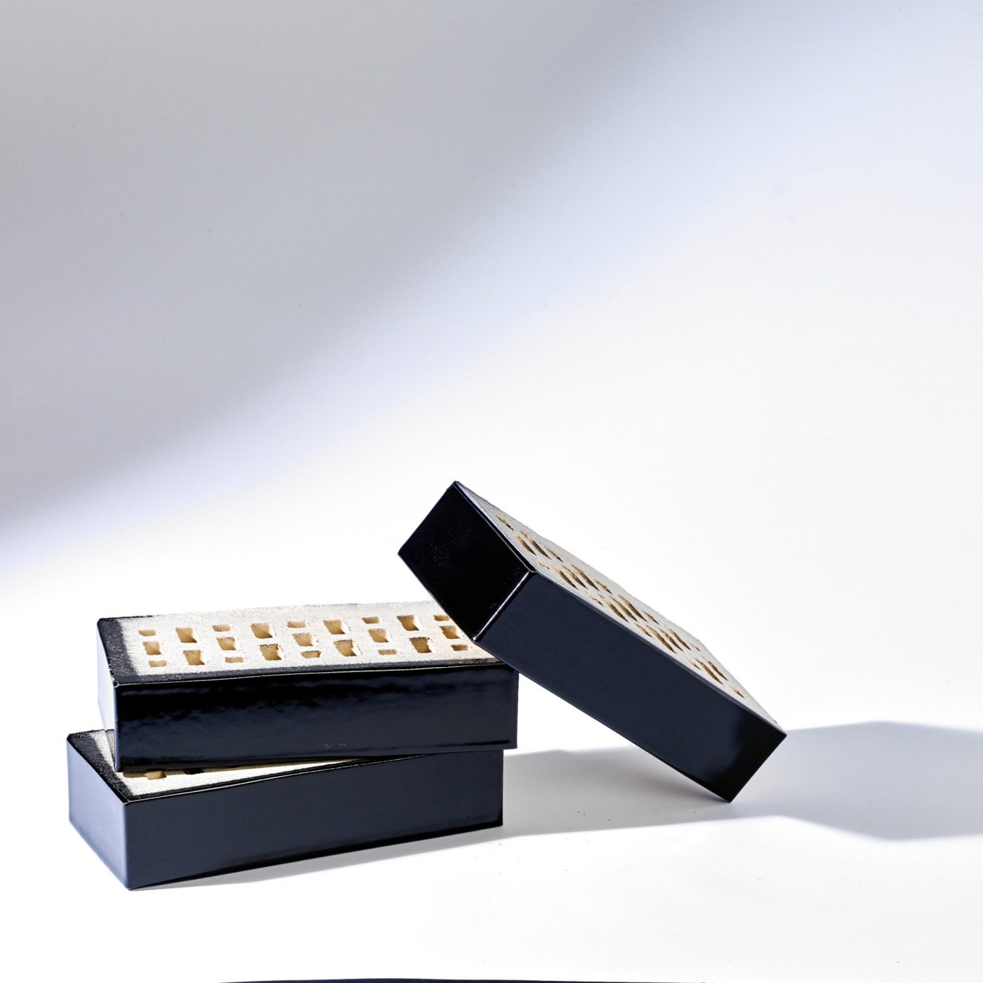 Sfeerbeeld van de Crystal serie glazuurbakstenen in standaard kleuren