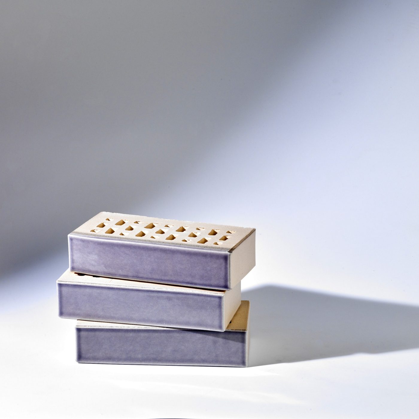 Sfeerbeeld van de Pearl serie glazuurstenen