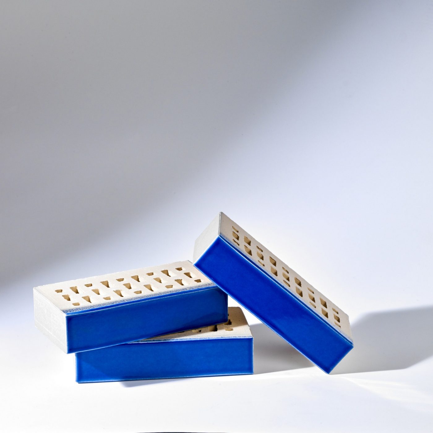 Sfeerbeeld van de Pearl serie glazuurstenen