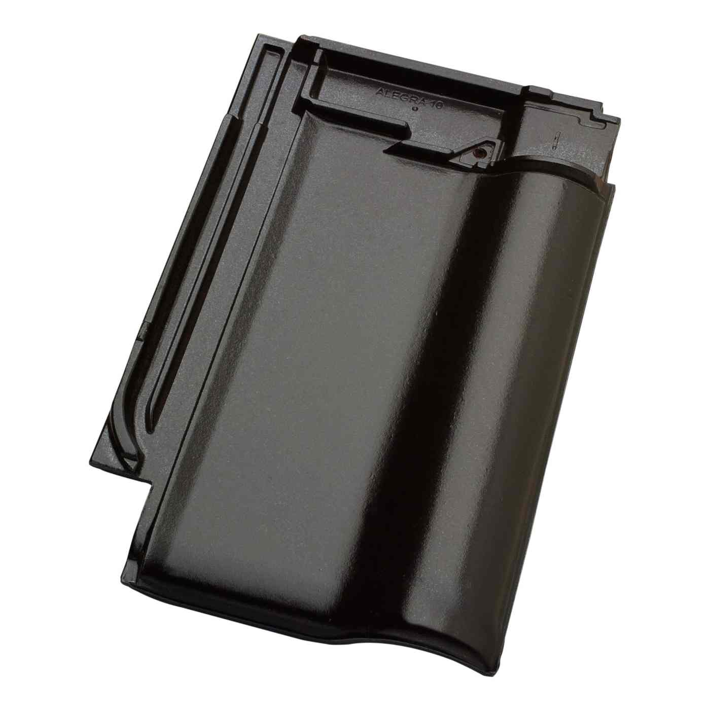 Productshot van de Alegra 10 Zwart Edel-Engobe Dakpan