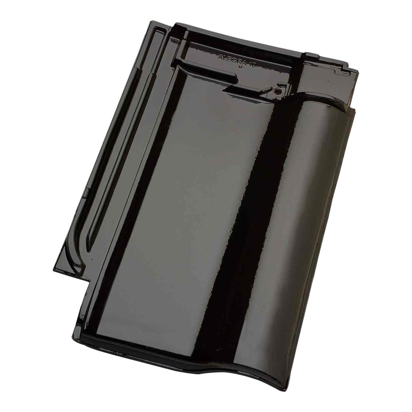 Productshot van de Alegra 10 Zwart Verglaasd Dakpan