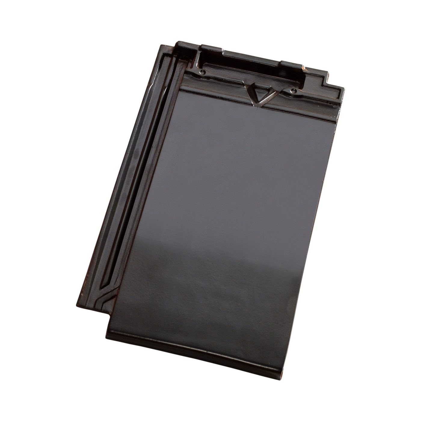 Productshot van de Datura Leizwart Verglaasd Dakpan