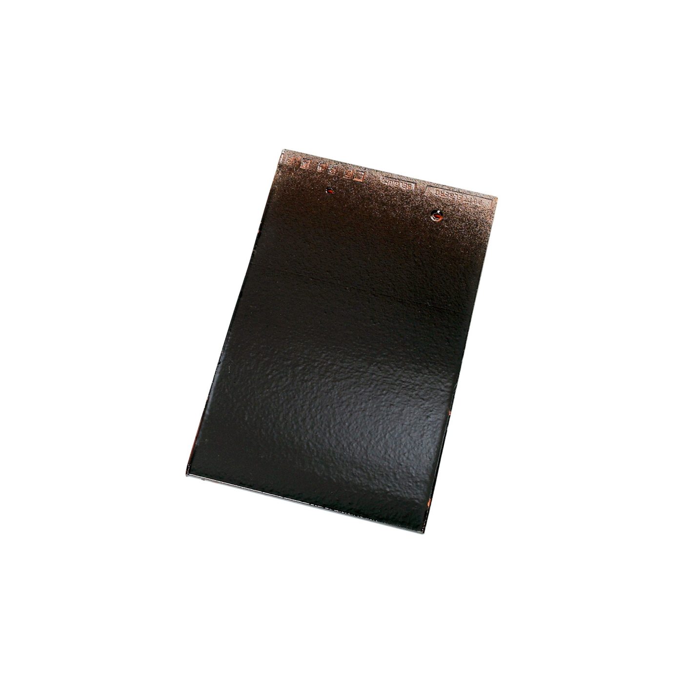 Productshot van de Leipan 301 Zwart Verglaasd Dakpan
