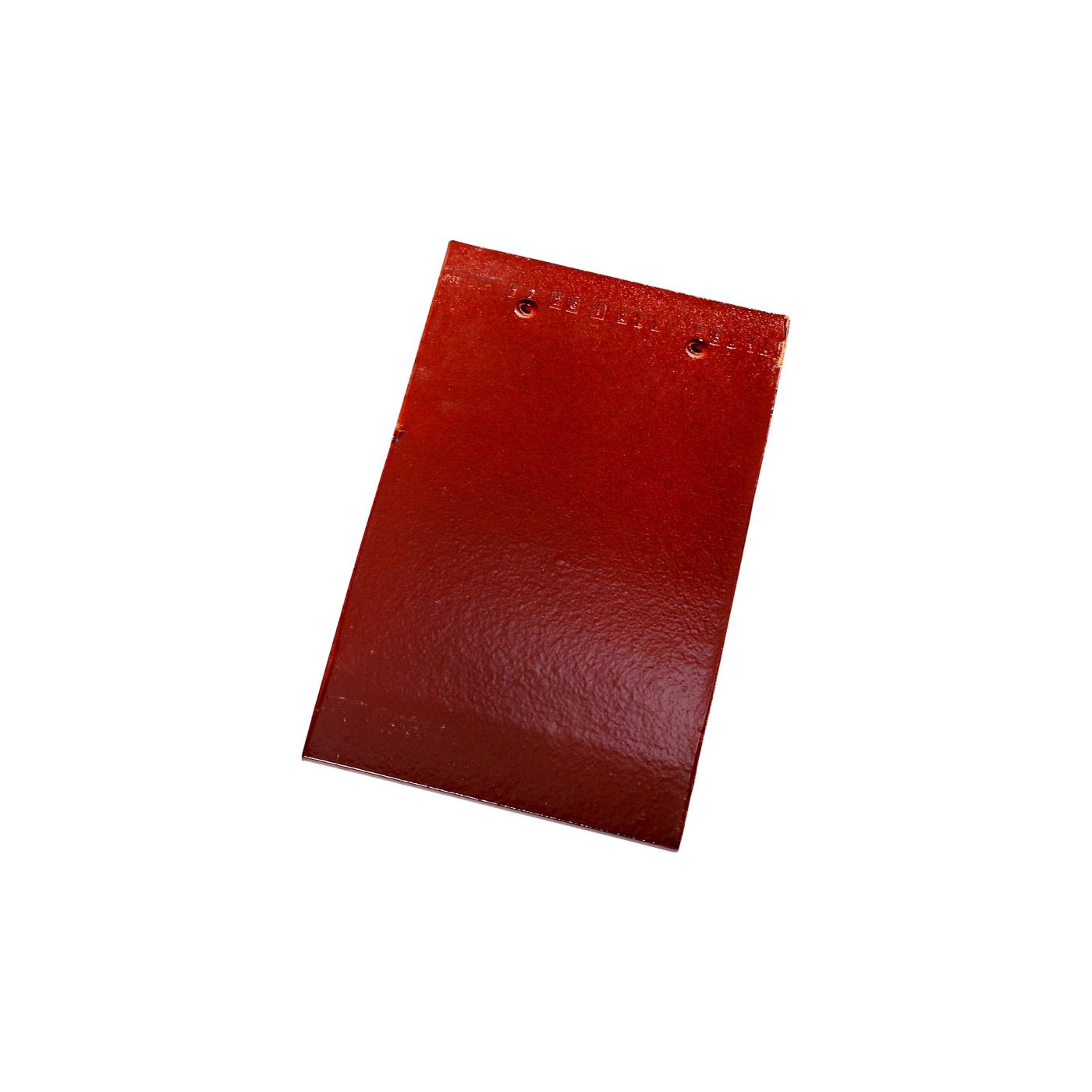 Productshot van de Leipan 301 Wijnrood Verglaasd Dakpan