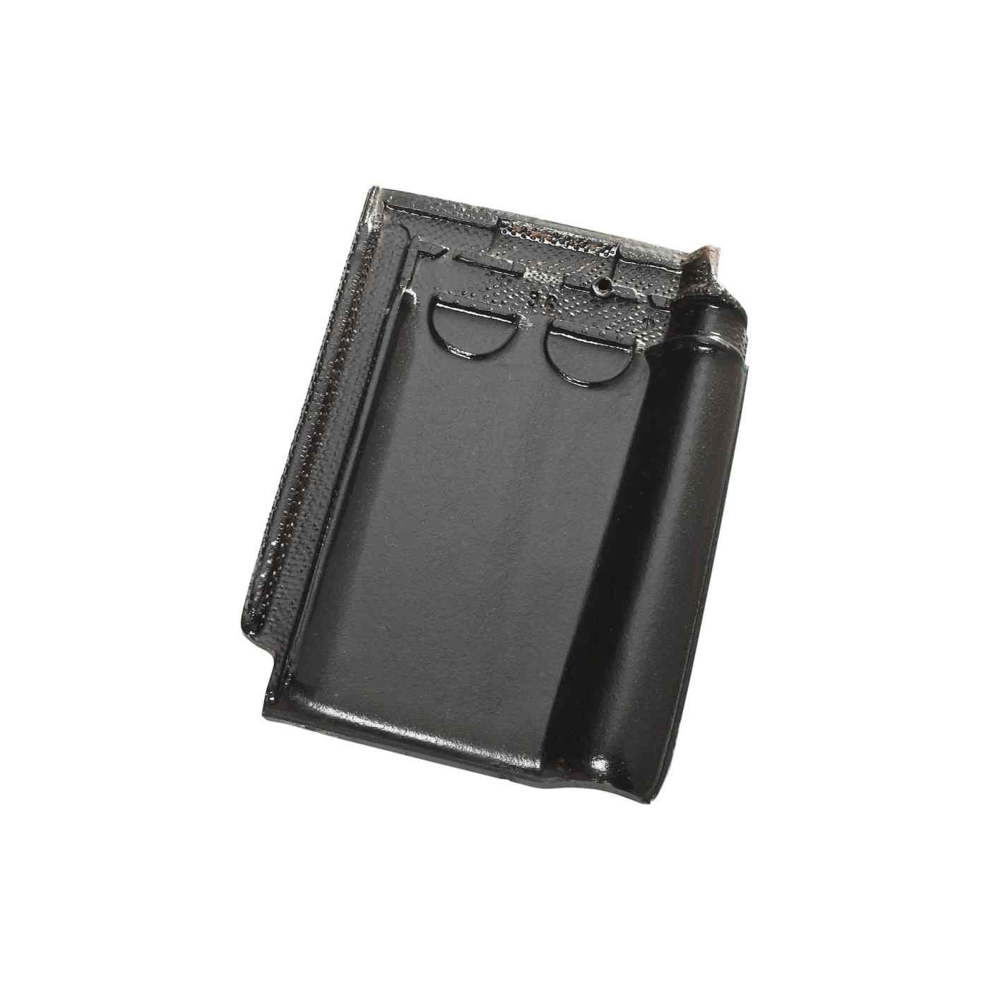 Productshot van de Tuile du Nord 44 Antraciet Engobe Dakpan