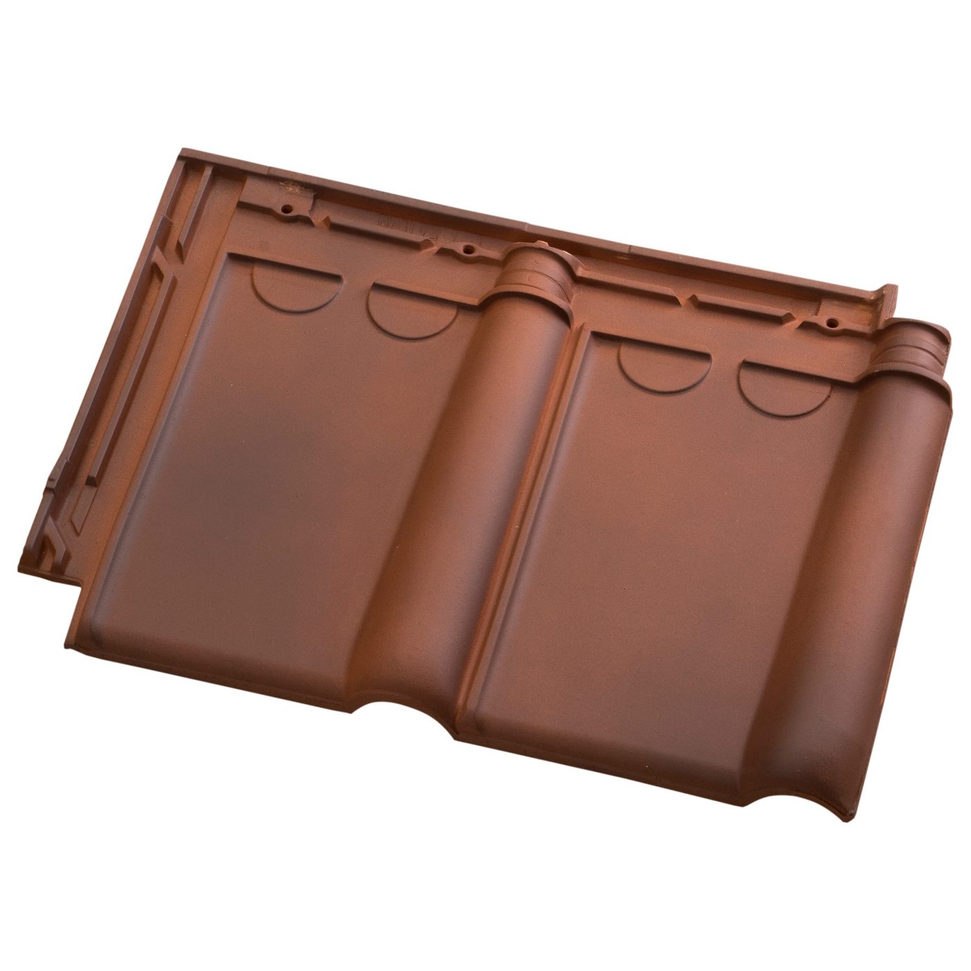 Productshot van de Tuile du Nord Opalys Gewolkt Engobe Dakpan