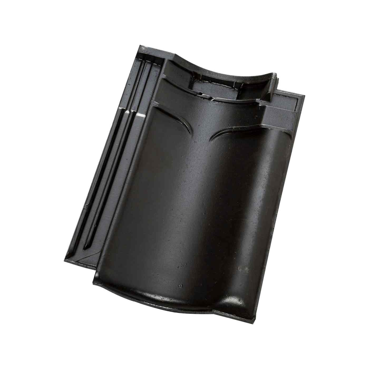 Productshot van de VHV Klassiek zwart satinet (746) dakpan