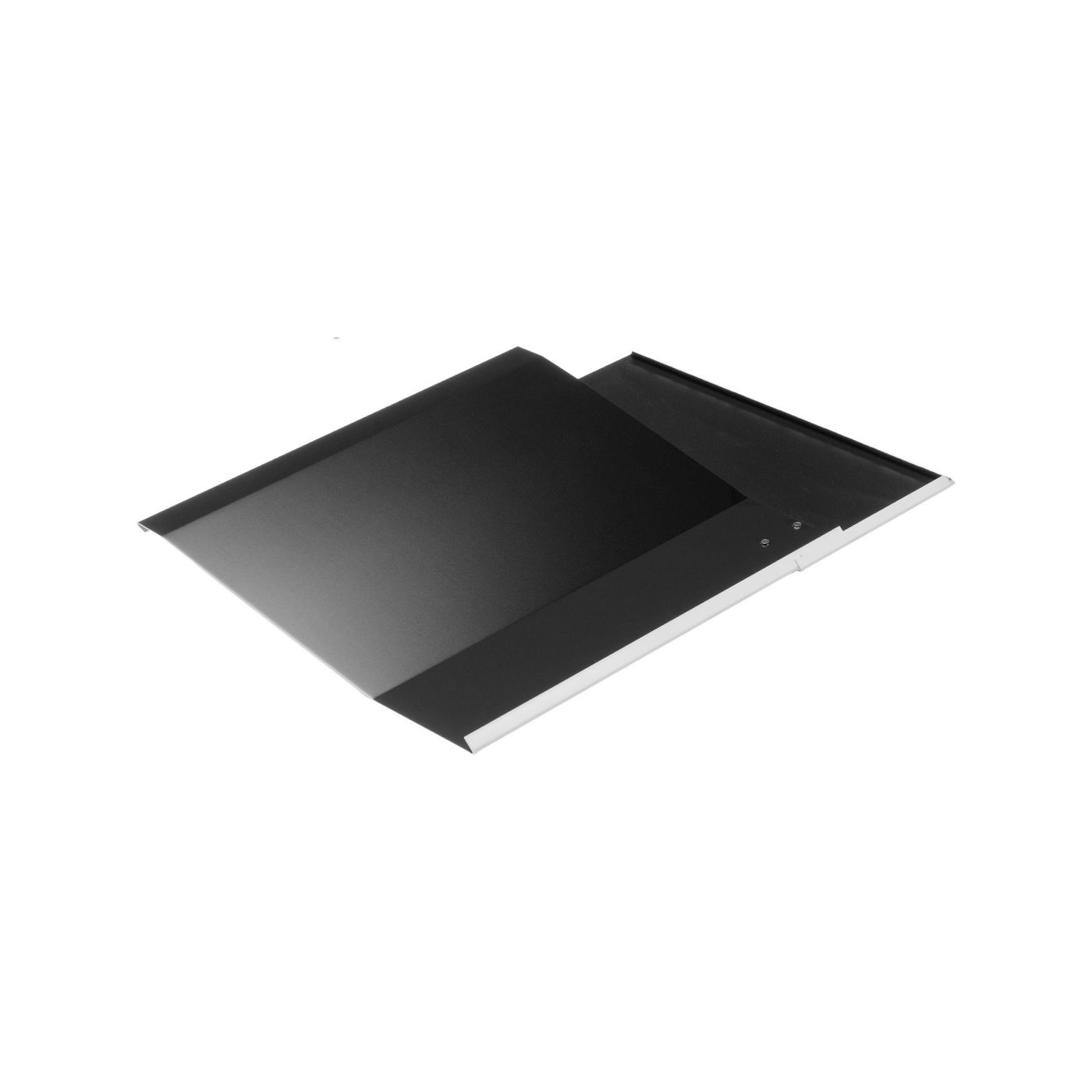 Productshot van de Wevolt X-Frame portret hoekafdekplaat linksboven
