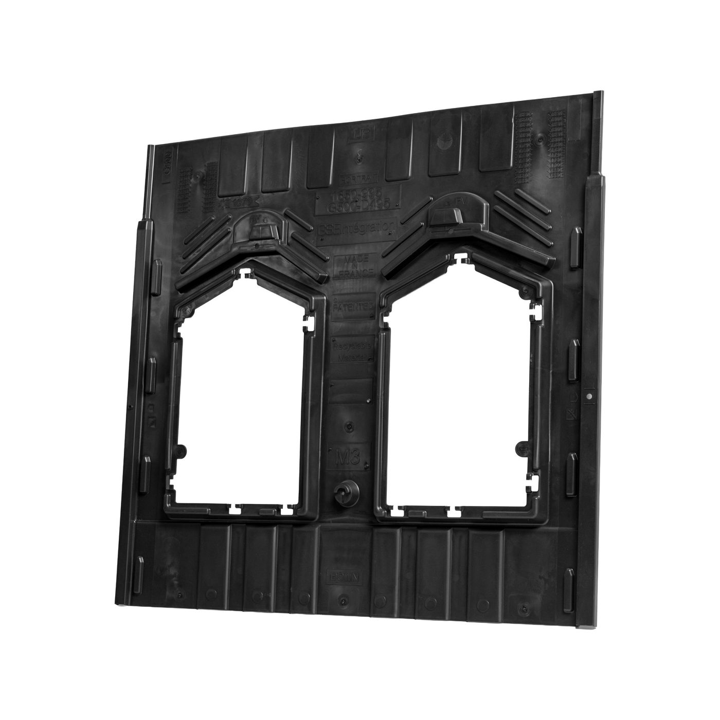 Productshot van de Wevolt X-Frame portret halve montageplaat 1650 x 995 mm