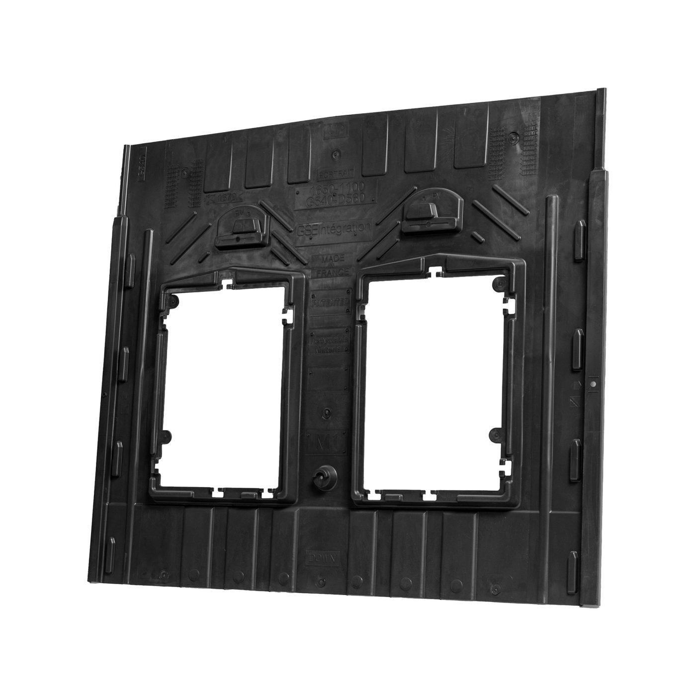 Productshot van de Wevolt X-Frame portret halve montageplaat 1650 x 1100 mm
