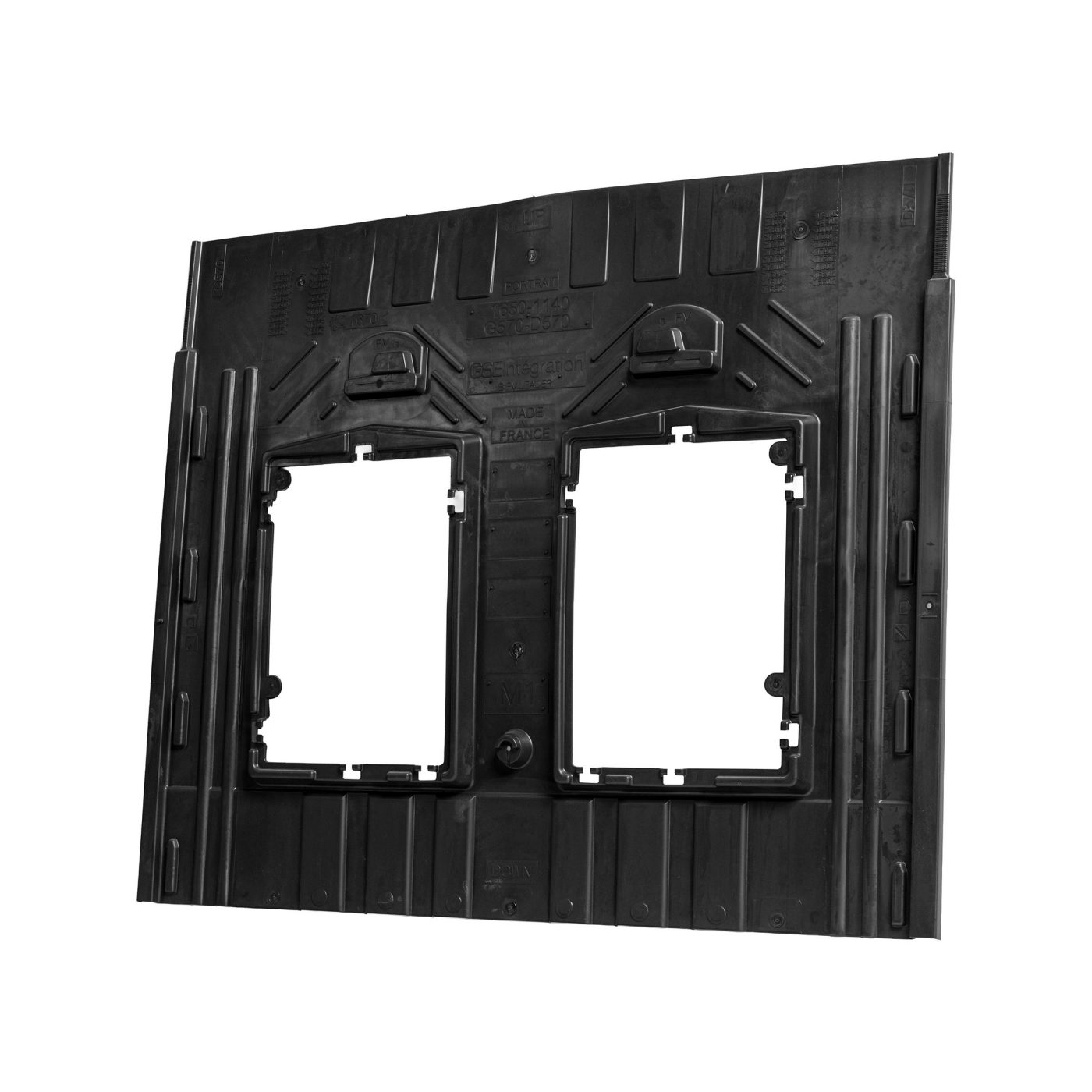 Productshot van de Wevolt X-Frame portret halve montageplaat 1650 x 1140 mm