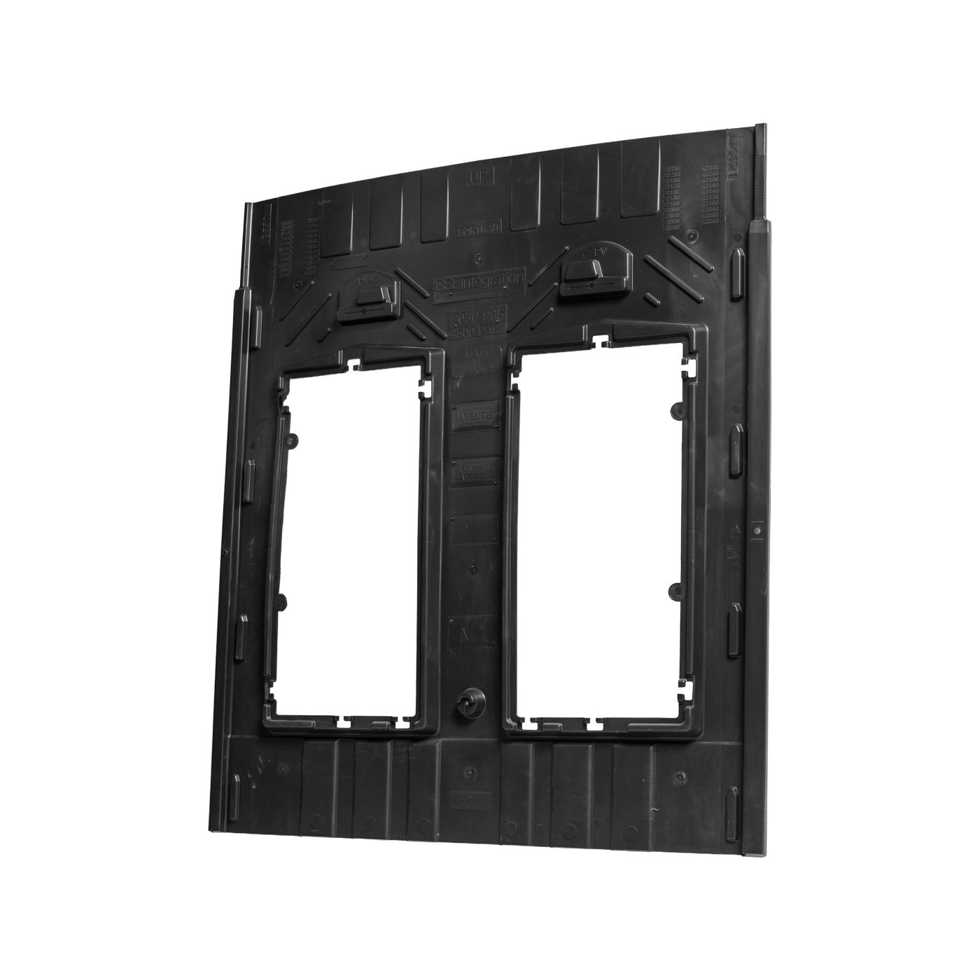 Productshot van de Wevolt X-Frame portret halve montageplaat 2030 x 995 mm