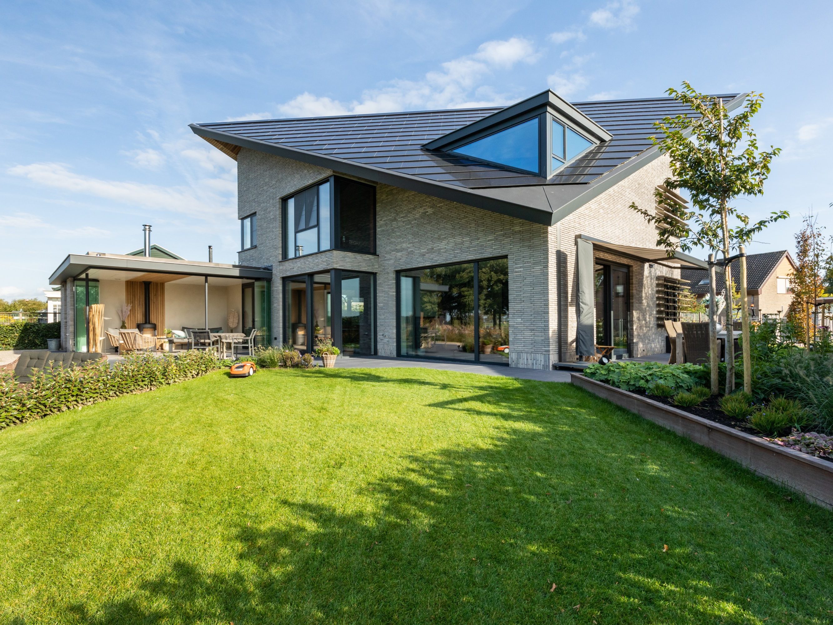 Woning met de Wevolt X-Roof zonnepanelen